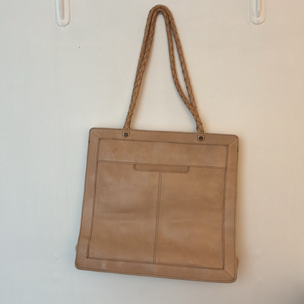 HOBO Beige Woven Tote Bag - Picture 2 of 10